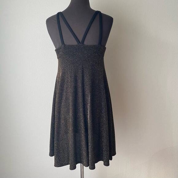 Marciano sz S cut out metallic‎ shift dress - Picture 4 of 9